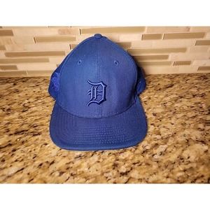 Detroit Tigers Hat 9FIFTY Baseball Cap Adjustable Snapback New Era Blue MLB